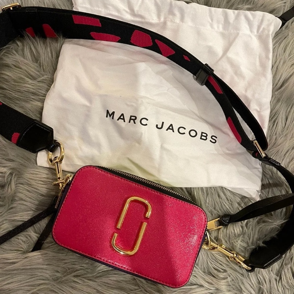 Marc Jacobs snapshot leather camera bag